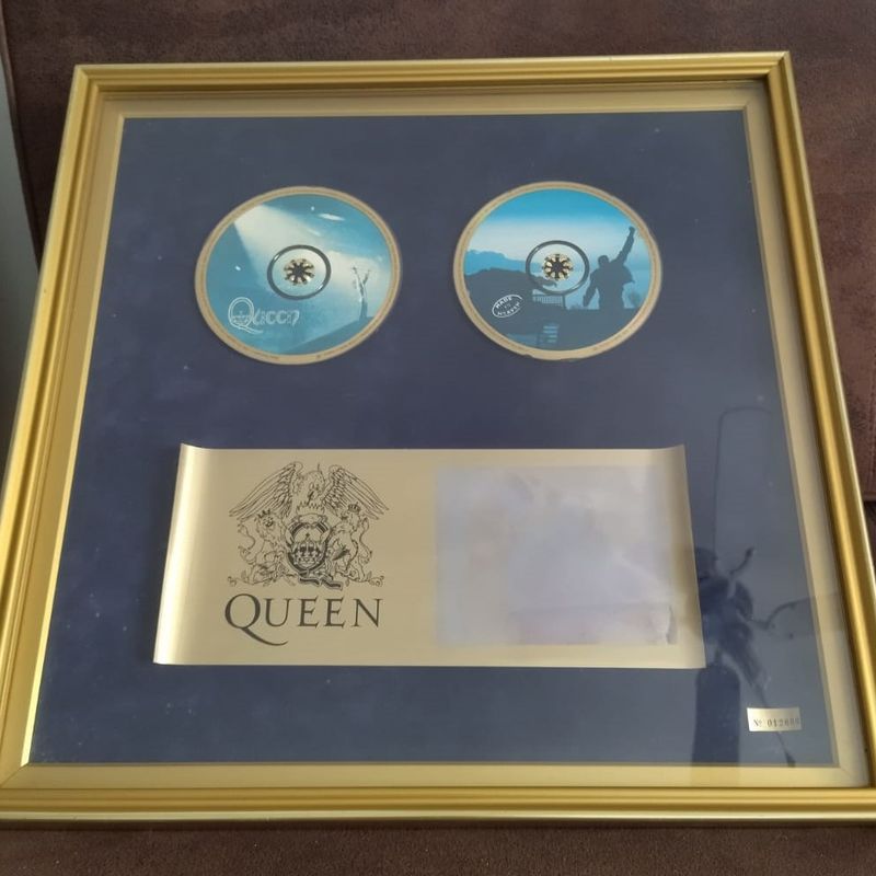 Coleção Limitada Queen 20 Cds Metalização em Ouro - Raridade