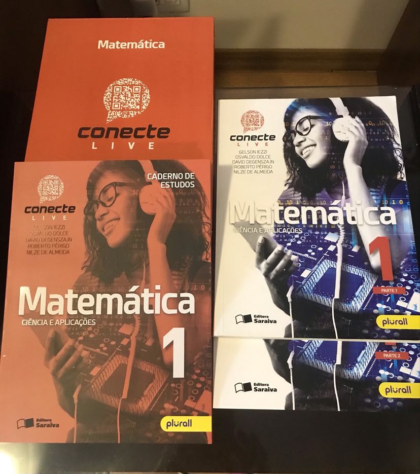 Coleção Livros de Matemática Conecte Live -volume 1 | Livro Usado ...