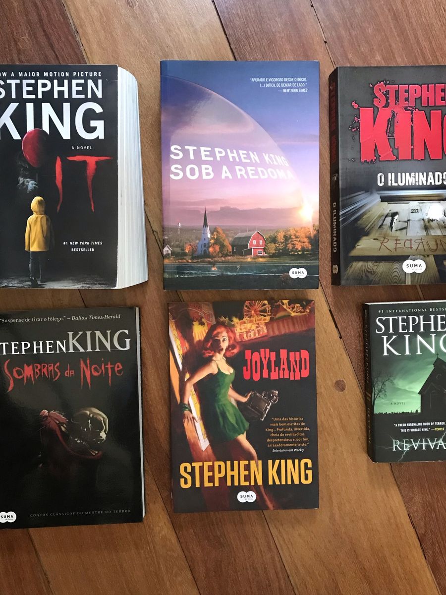Coleção Livros Stephen King | Livro Stephen King Usado 48255032 | enjoei