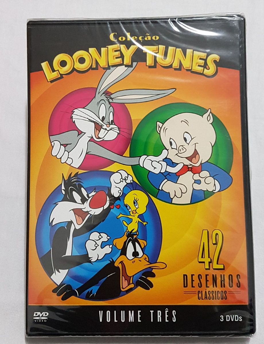 Coleção Looney Tunes Filme e Série Dvd Nunca Usado 30839003 enjoei