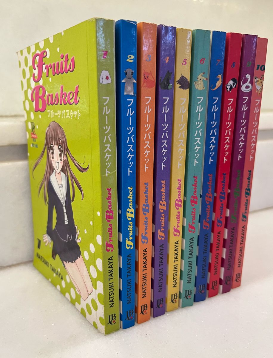 Coleção Mangá Fruits Basket Volumes 110 Livro Jbc Usado 74611608