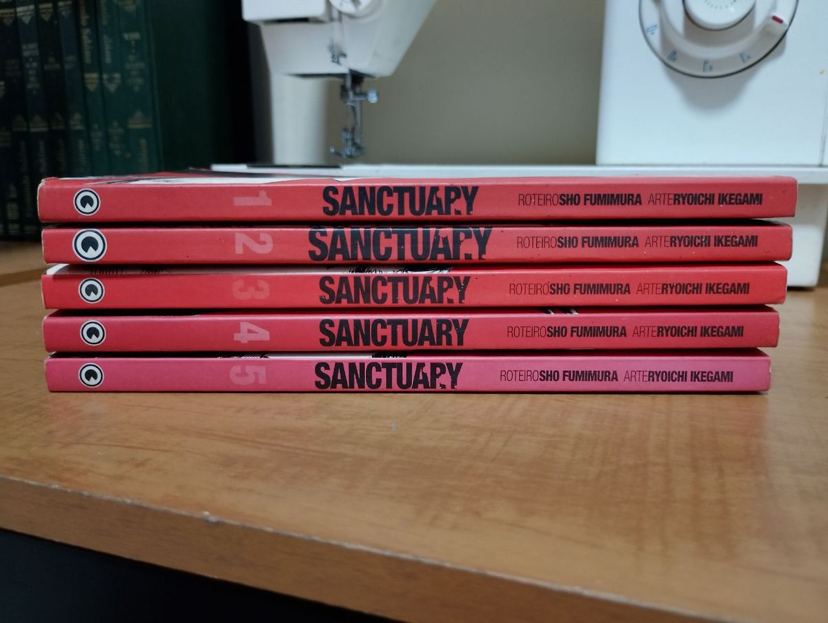 Coleção Mangá Sanctuary - Volumes 1 Ao 5 - Conrad (raro) | Livro ...