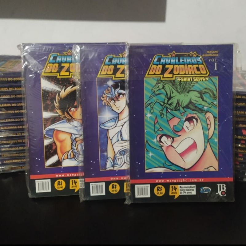 Coleção Mangás Os Cavaleiros do Zodíaco (Saint Seiya) Completa 1