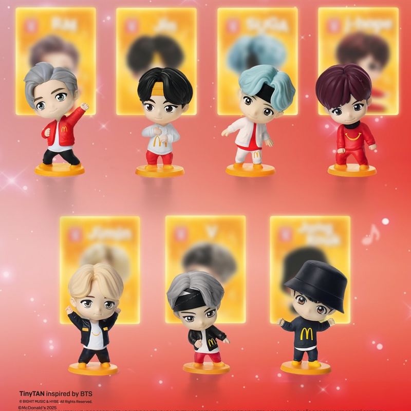 Coleção Mcdonalds X Bts | Mcdonalds Nunca Usado 128565184 | enjoei