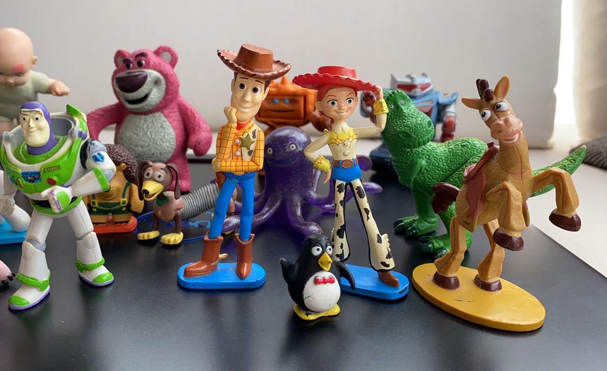 Coleção Miniaturas Toy Story 3 - 17 Personagens | Brinquedo Disney ...