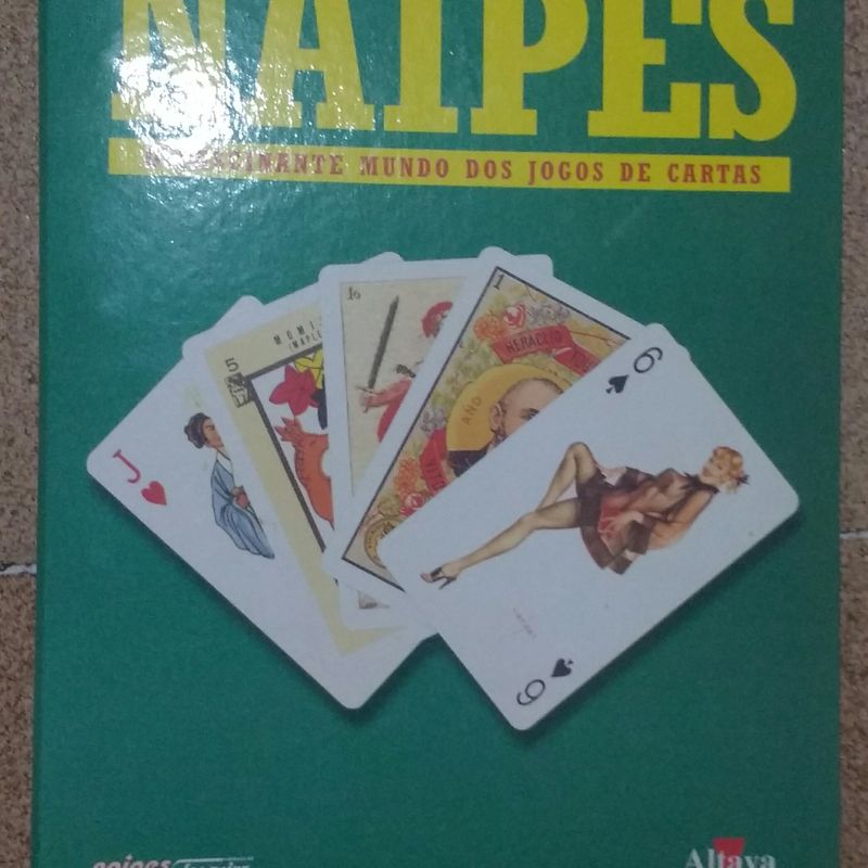 Naipes o Fascinante Mundo dos Jogos de Cartas 2 Fichários - Higino Cultural