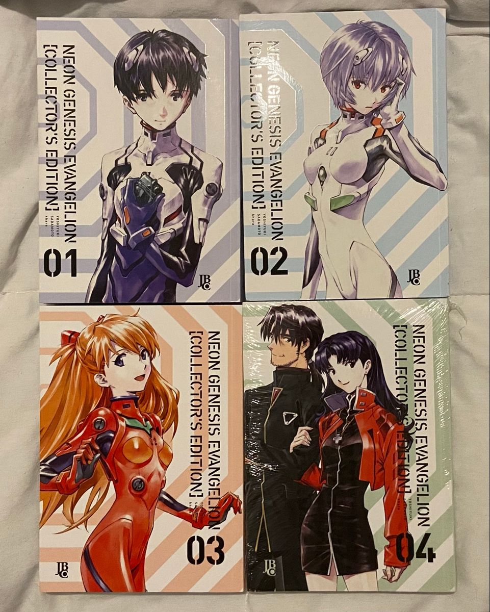 Coleção Neon Genesis Evangelion Collector'S Edition (Vol. 01 - 04