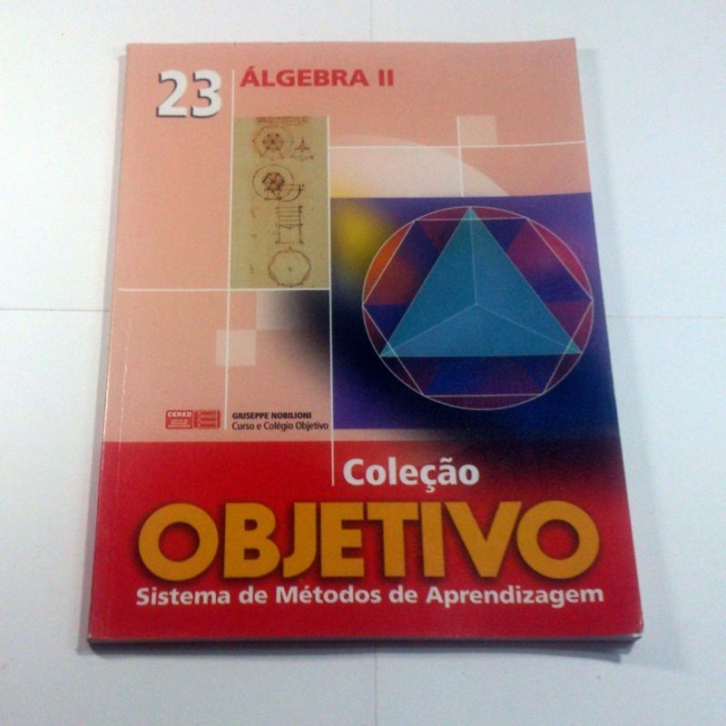 Coleção Livros Objetivo Matemática (pré-vestibular) | Livro Objetivo Usado  76405698 | enjoei