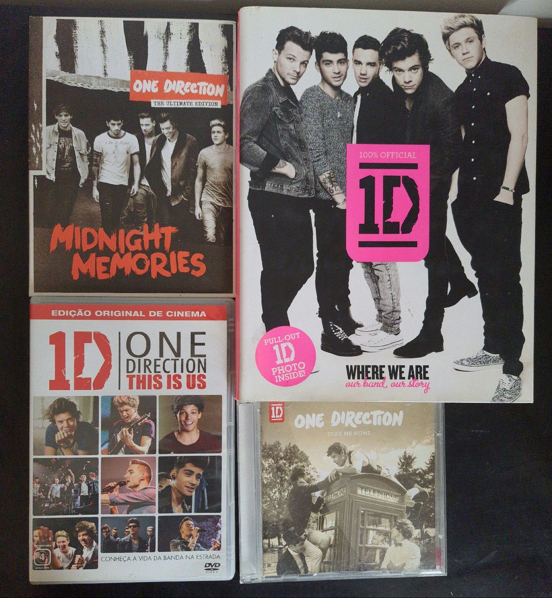 Coleção One Direction (leia a Legenda) | Item de Música Dvd Usado ...