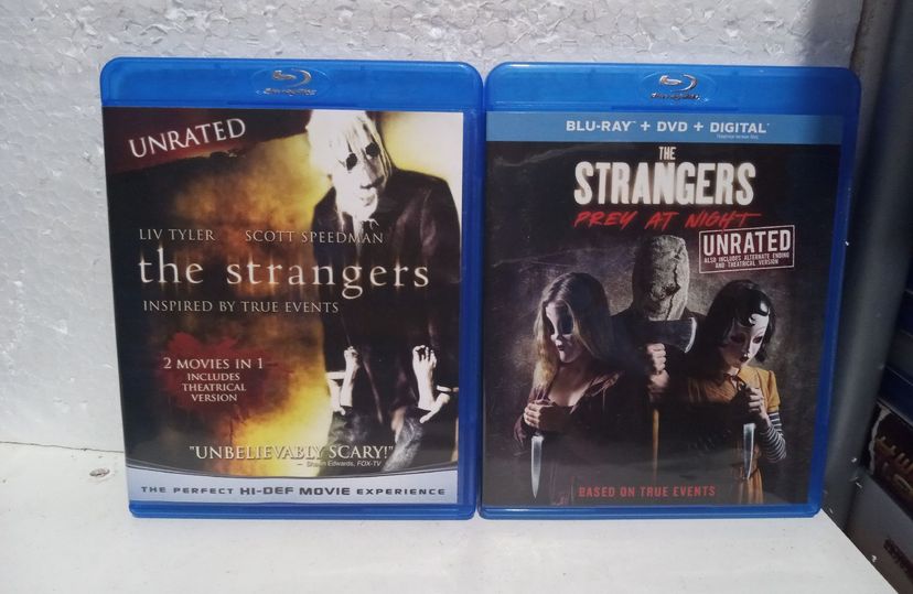 Coleção Os Estranhos -the Strangers 1 e 2 Importado | Filme e Série Blu ...