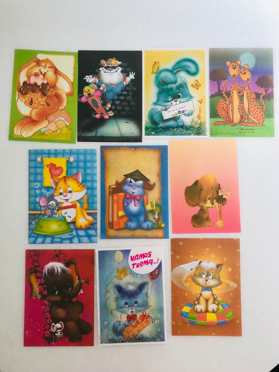 Coleção Papel De Carta Anos 80 33 Item De Papelaria Nunca Usado