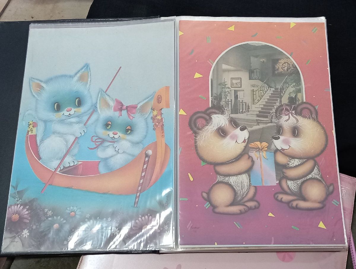 Coleção Papel de Carta Anos 80 | Produto Vintage e Retro Anos 80 Nunca ...