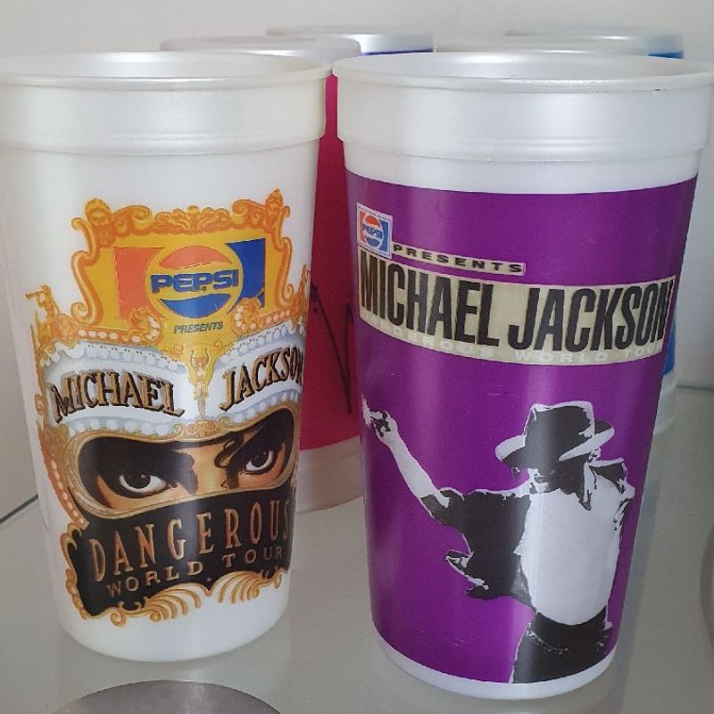 Coleção Pepsi Michael Jackson | Louisiana Plastics Nunca Usado