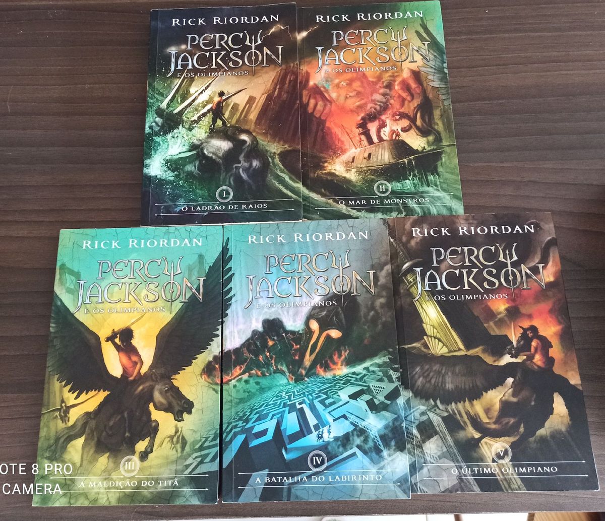 Coleção Percy Jackson e Os Olimpianos!!! Livro Intrínseca Usado 48270340 enjoei