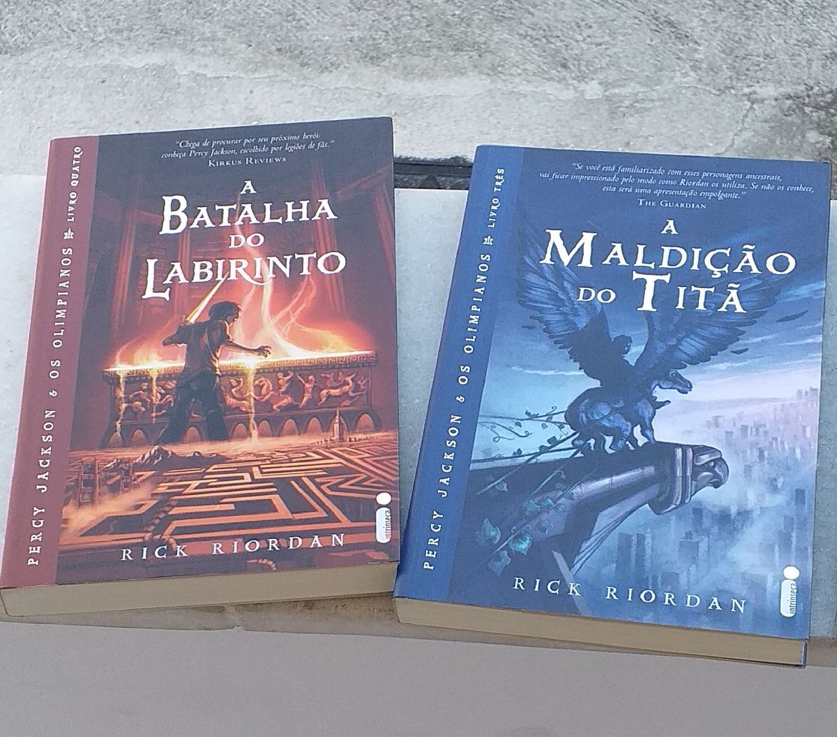 Coleção Percy Jackson Livro Intrinseca Nunca Usado enjoei