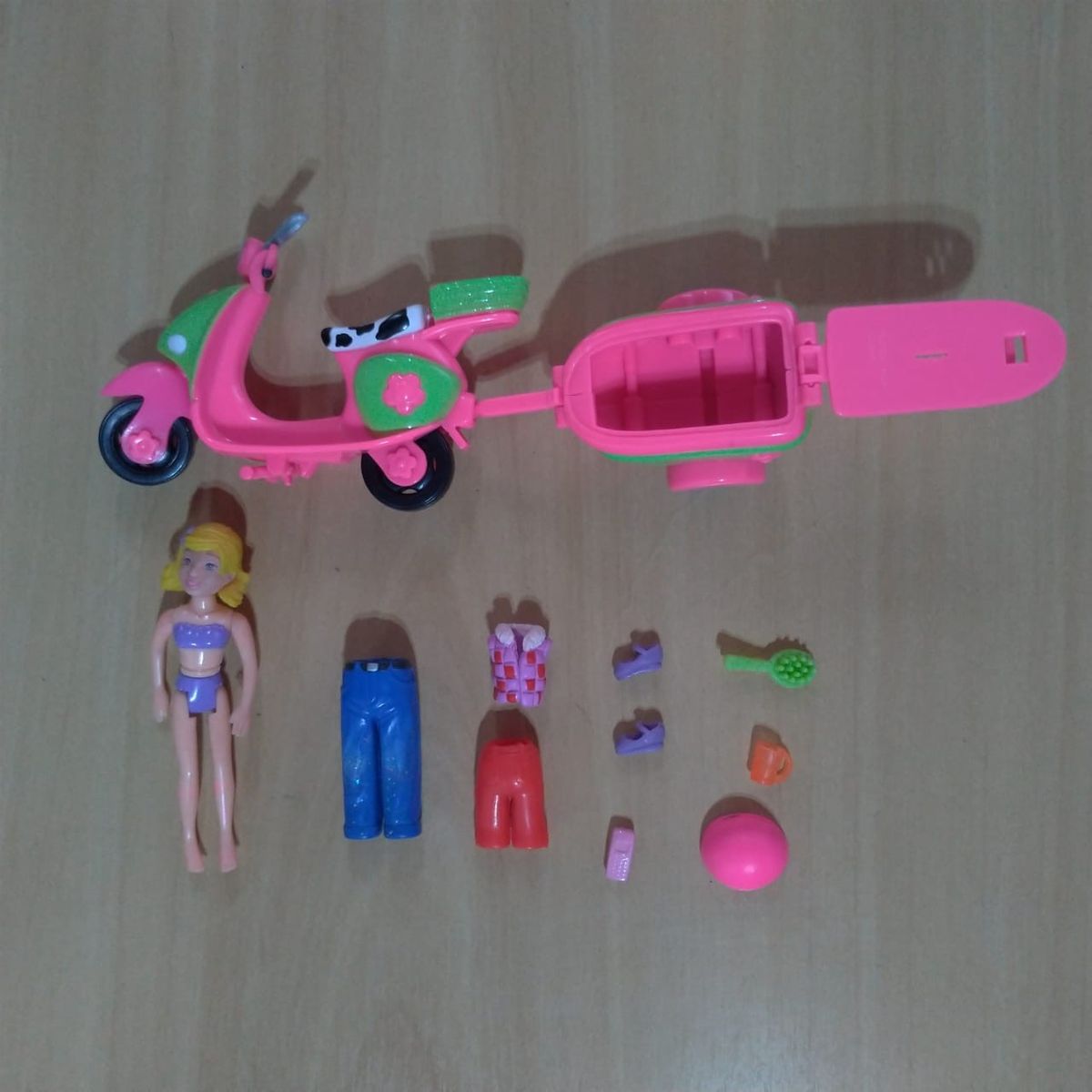 polly pocket motorcycle