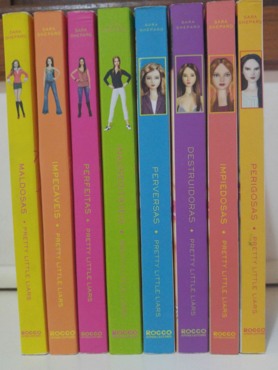 Coleção Pretty Little Liars 8 Livros Livro Rocco Usado 31729444 enjoei
