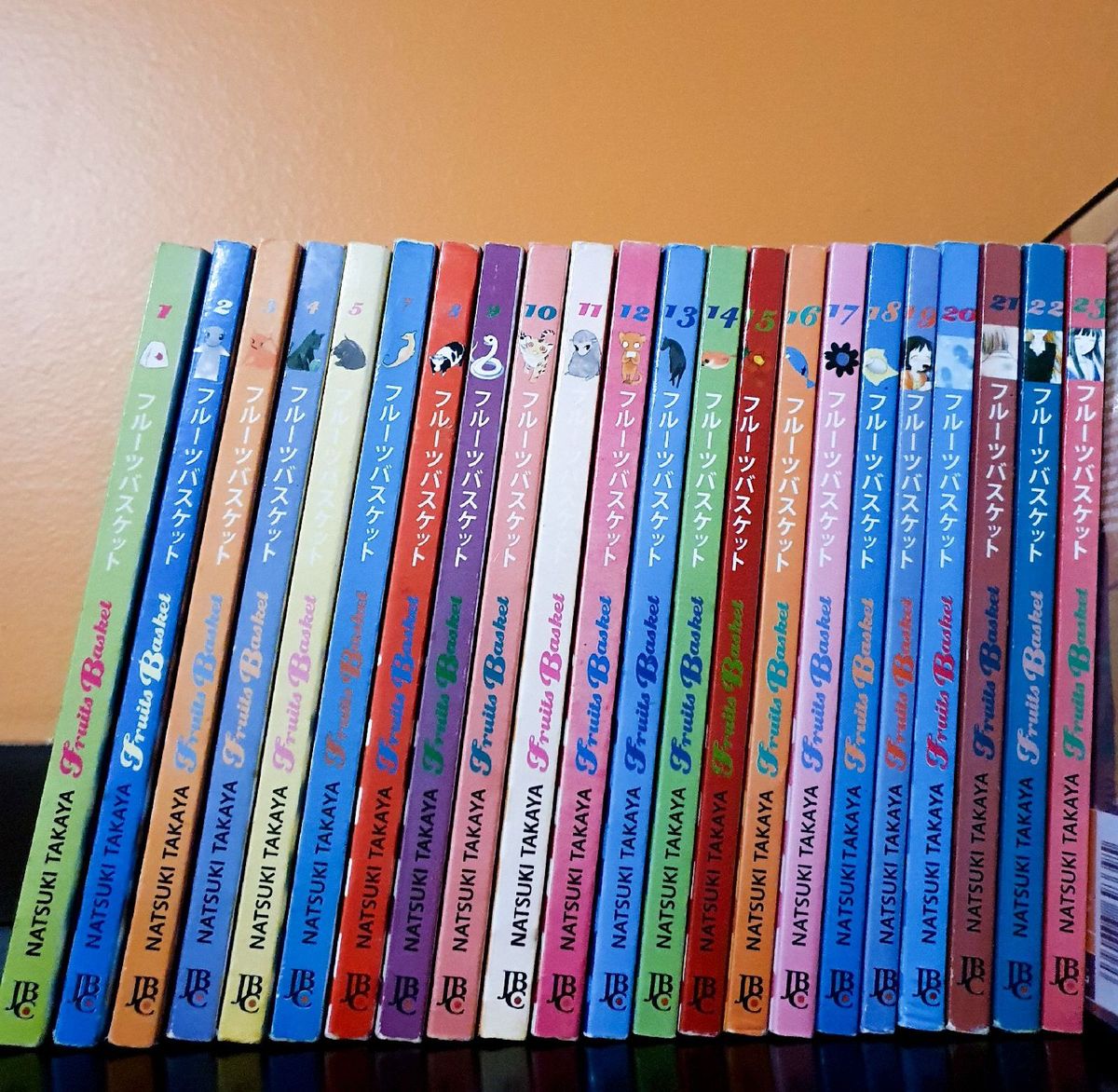 Coleção Semi Completa Mangá Fruits Basket Livro Jbc Usado 61923605