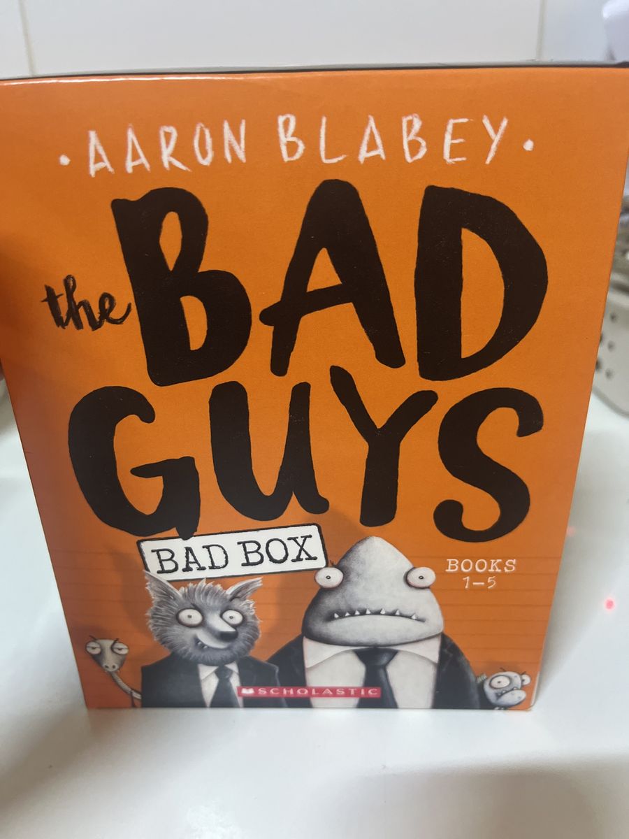Coleção The Bad Guys Bad Box Books 1-5 | Livro Scholastic Usado ...