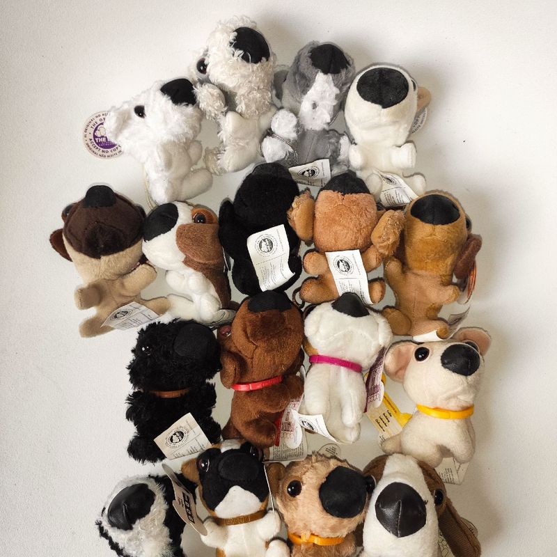Coleção The Dog Mc Donald'S 17 Cachorros de Pelúcias The Dog The