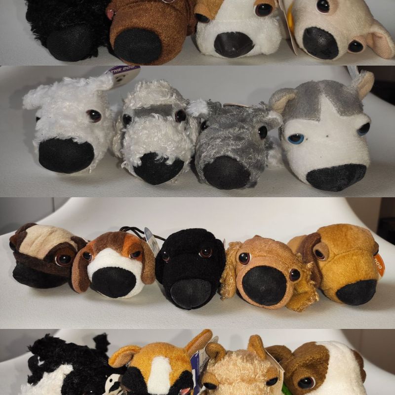 Coleção The Dog Mc Donald'S 17 Cachorros de Pelúcias The Dog The