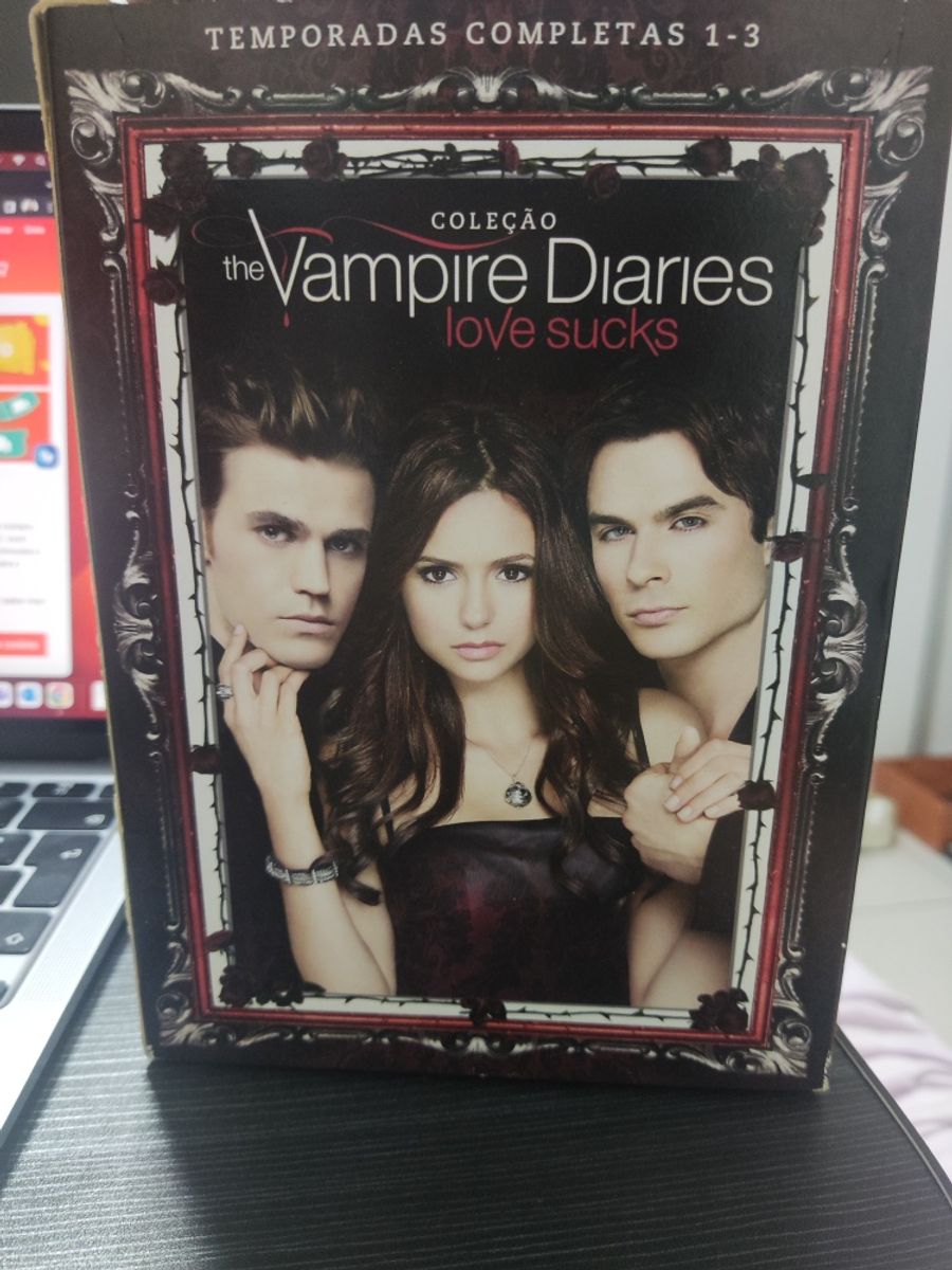 Coleção The Vampire Diaries: Love Sucks ( Dvds Oficiais) | Filme e ...