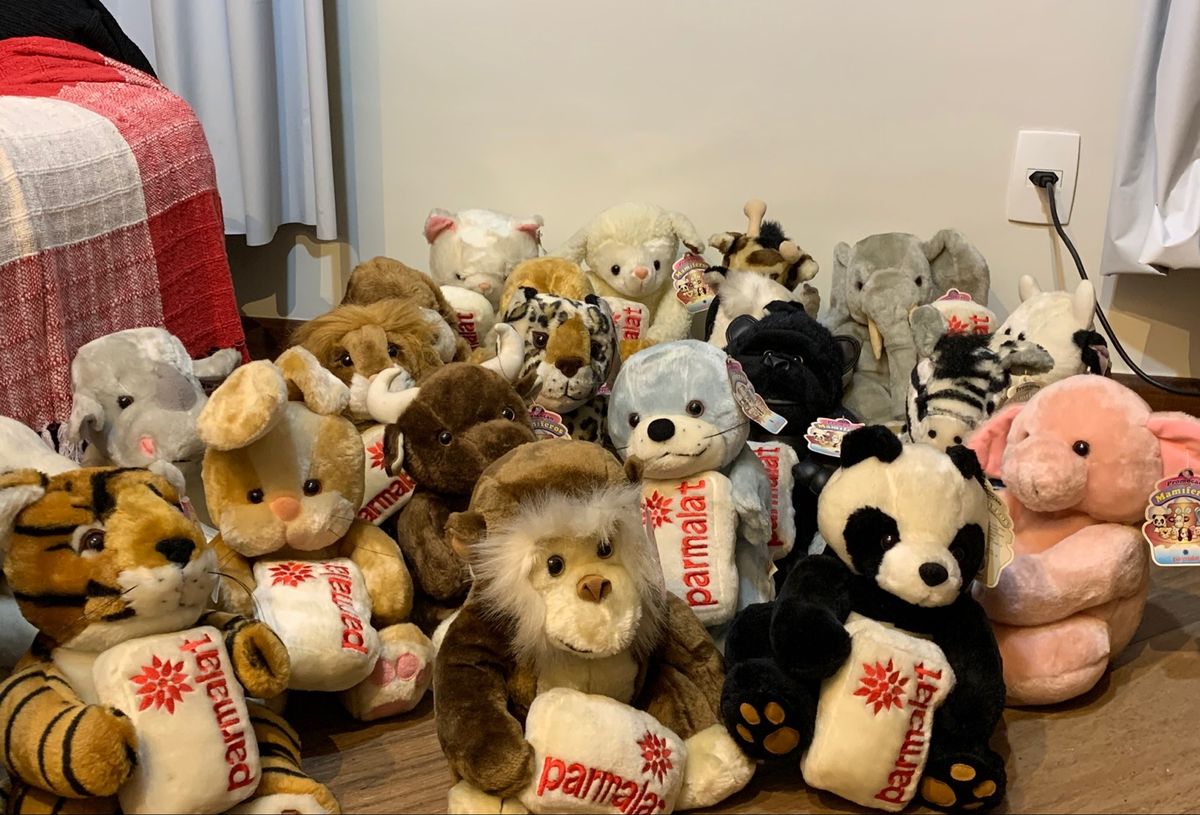 Coleção Ursinhos Parmalat Completa | Pelúcia Parmalat Usado 44625328 ...