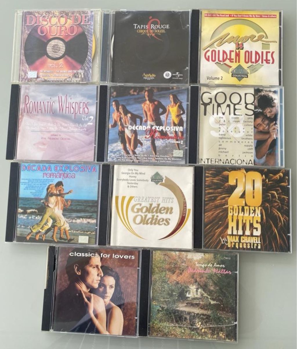 Cd com Musicas Antigas Dance Vol 1 | Item de Música Usado 82515983 | enjoei