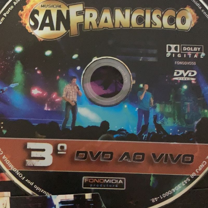 Coletânea Cd + Dvd San Francisco. | Dvd Nunca Usado 75448592 | enjoei