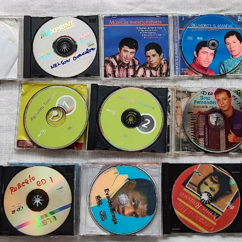 Coletânea de Cds Antigos Música, Produto Vintage e Retro Cd Usado 84716455