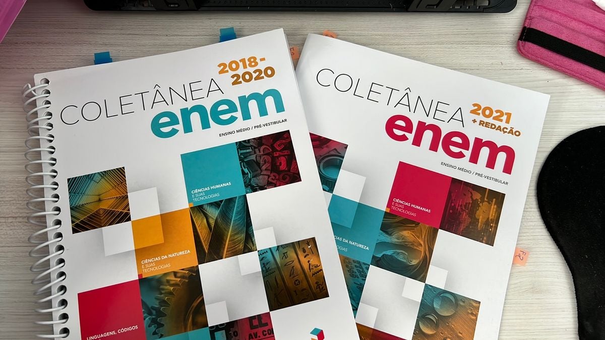 Coletânea Enem do Sistema de Ensino Poliedro | Livro Poliedro Usado ...