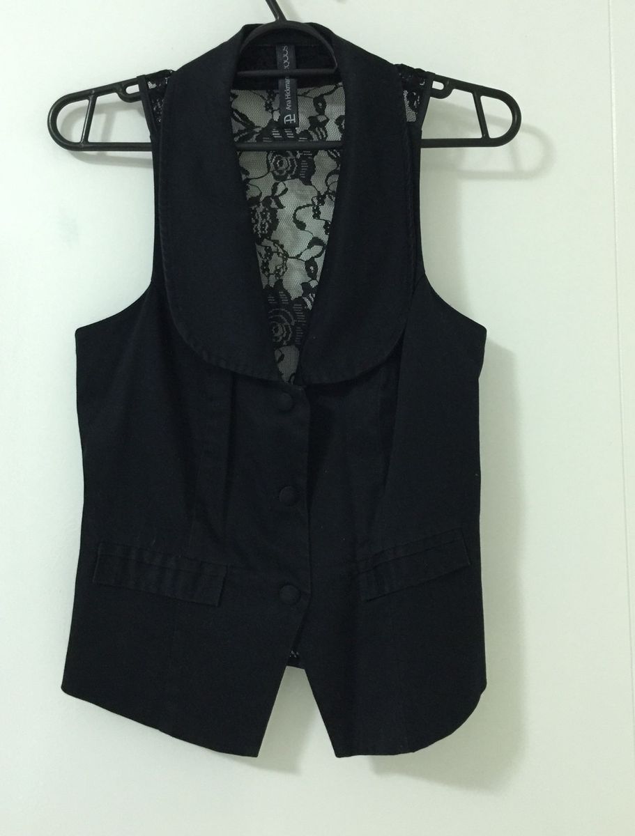 colete alfaiataria feminino