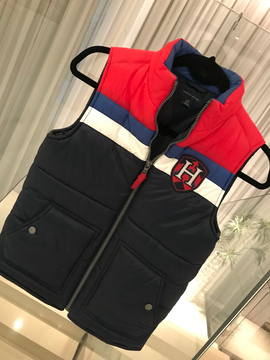 colete tommy hilfiger infantil