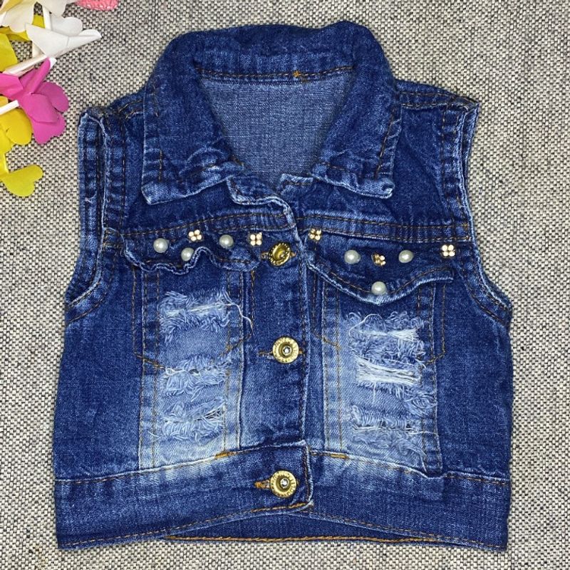 Colete jeans best sale para bebe