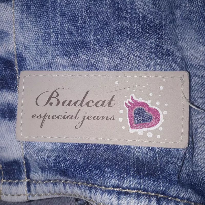Colete Jeans Infantil, Roupa Infantil para Menina Bad Cat Usado 66175746