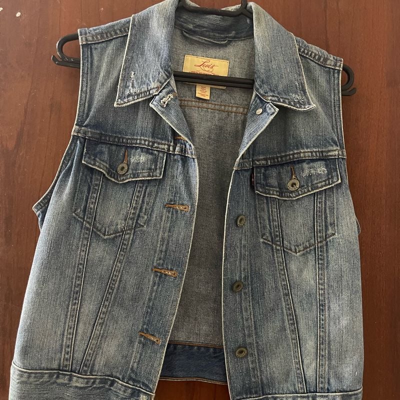 Vest fashion jeans levis