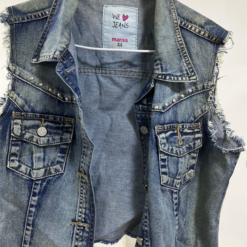 Colete Jeans Marisa Marisa Usado 87975346 enjoei