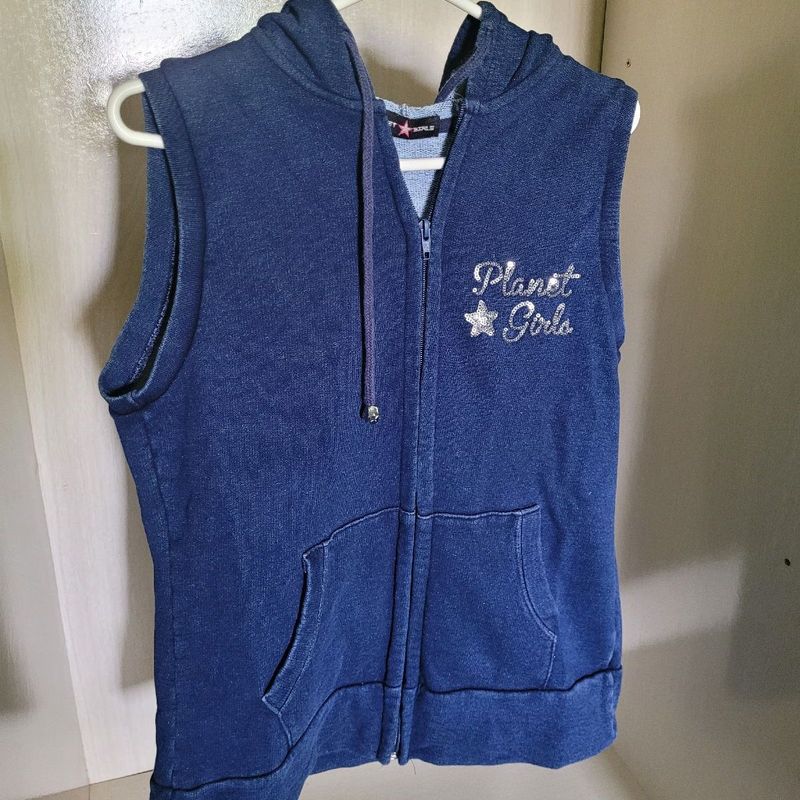 Colete jeans planet store girl