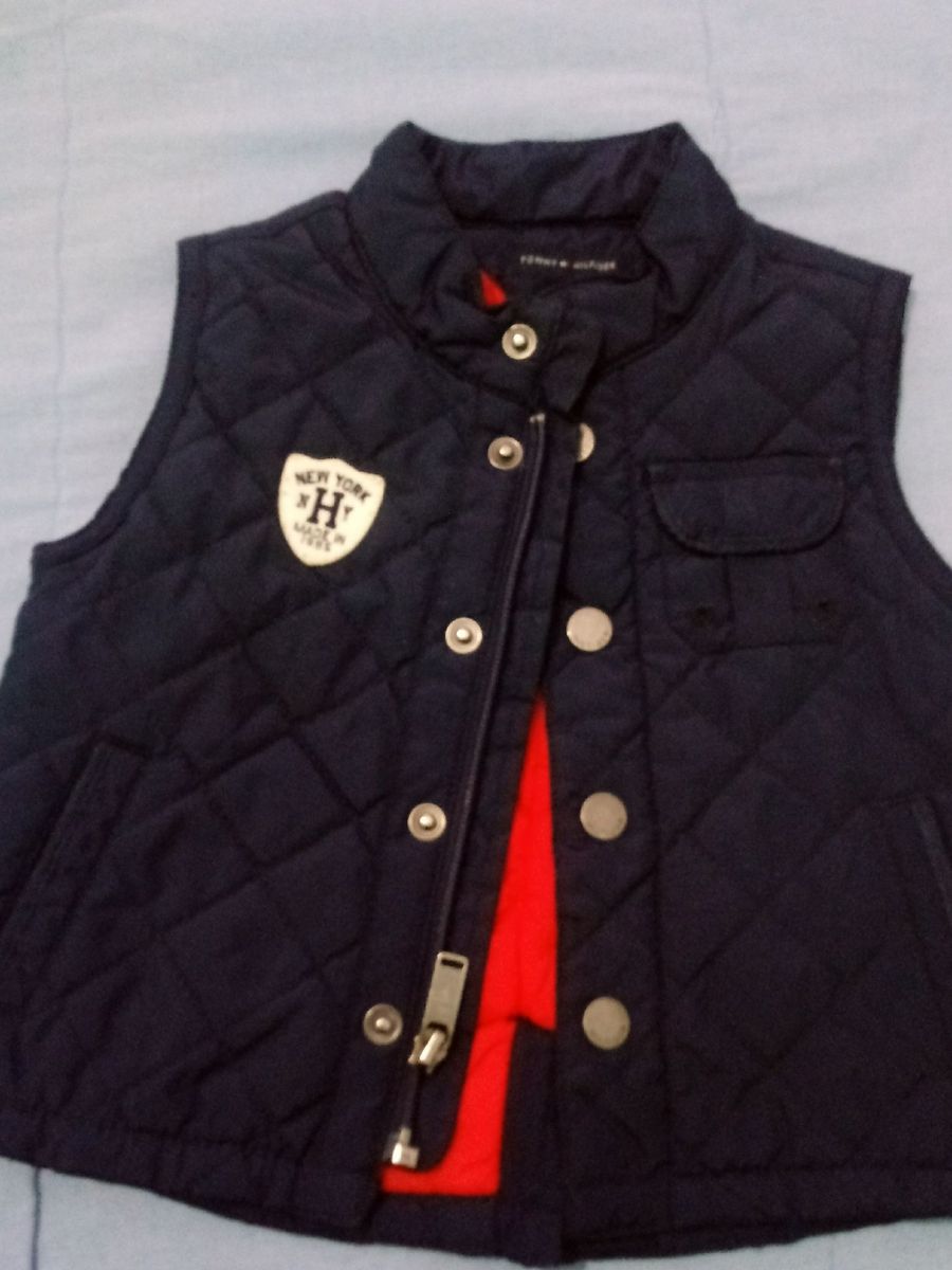 colete tommy hilfiger infantil