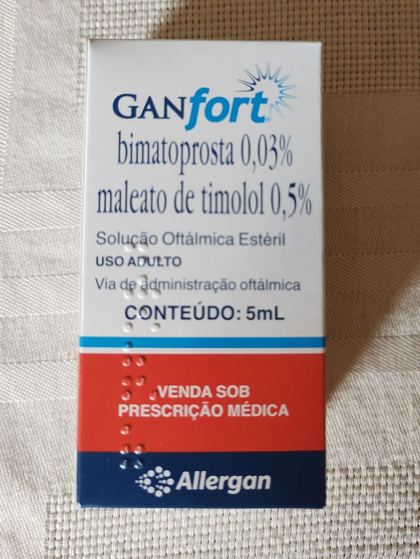 Colírio Ganfort 5 Ml Uso para Glaucoma | Produto Feminino Allergan ...