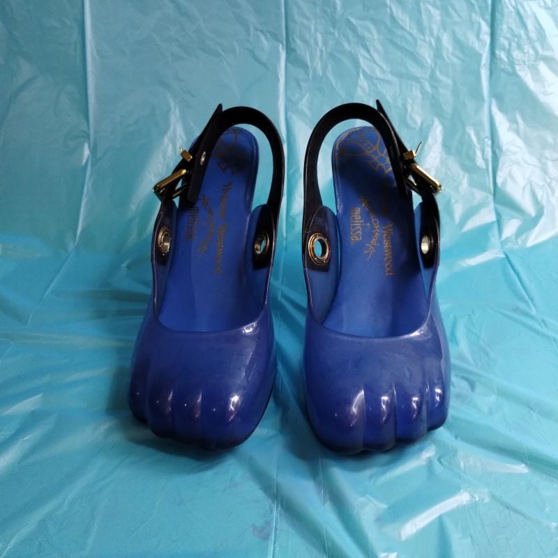 Collab Melissa Vivienne Westwood Anglomania Animal Toe - Raridade