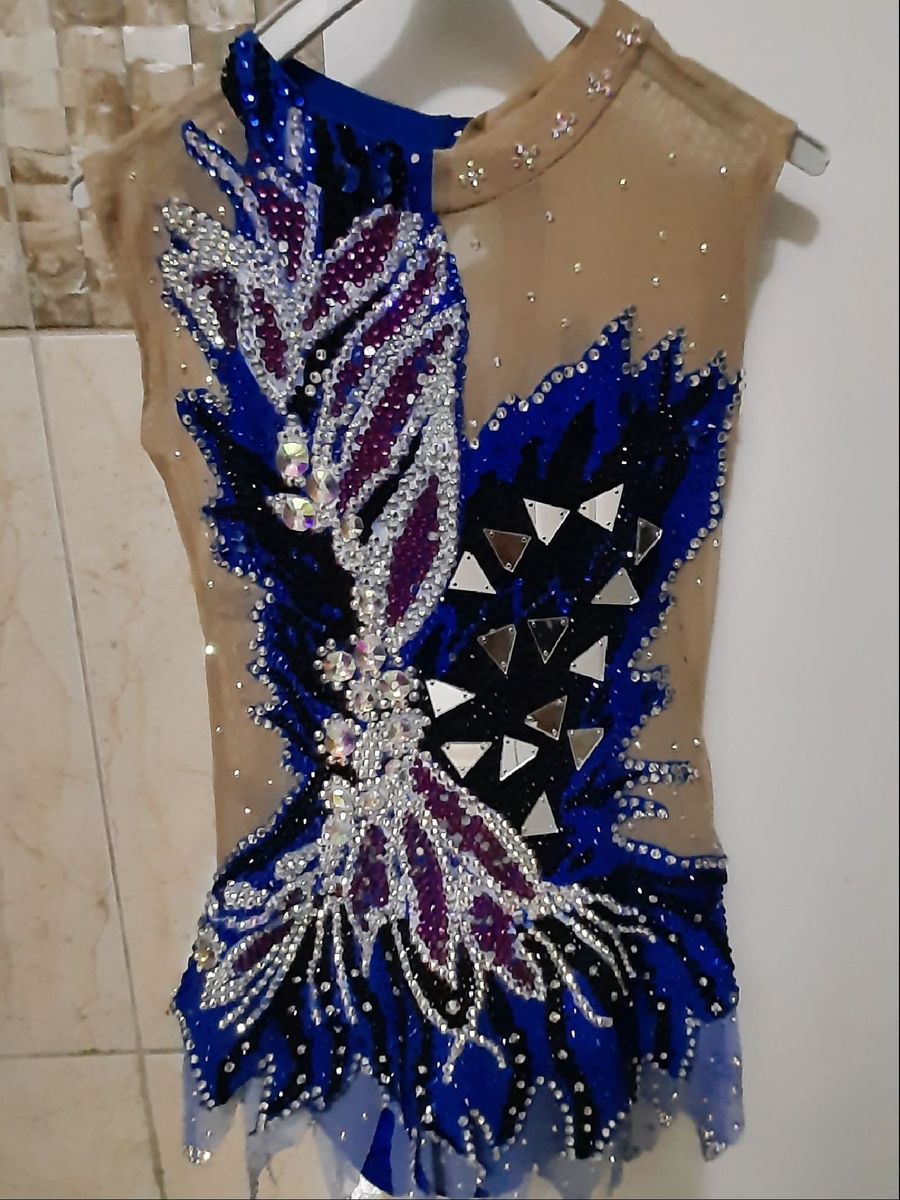 Collant de Ginástica Rítmica | Roupa Infantil para Menina Artesanal ...