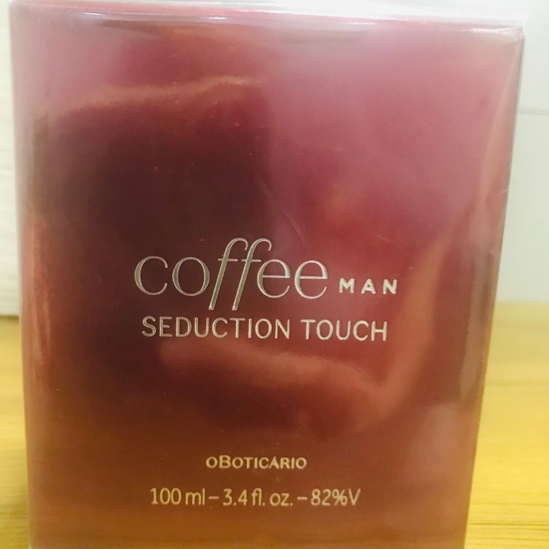 Perfume masculino coffee man seduction touch 100ML O boticário no
