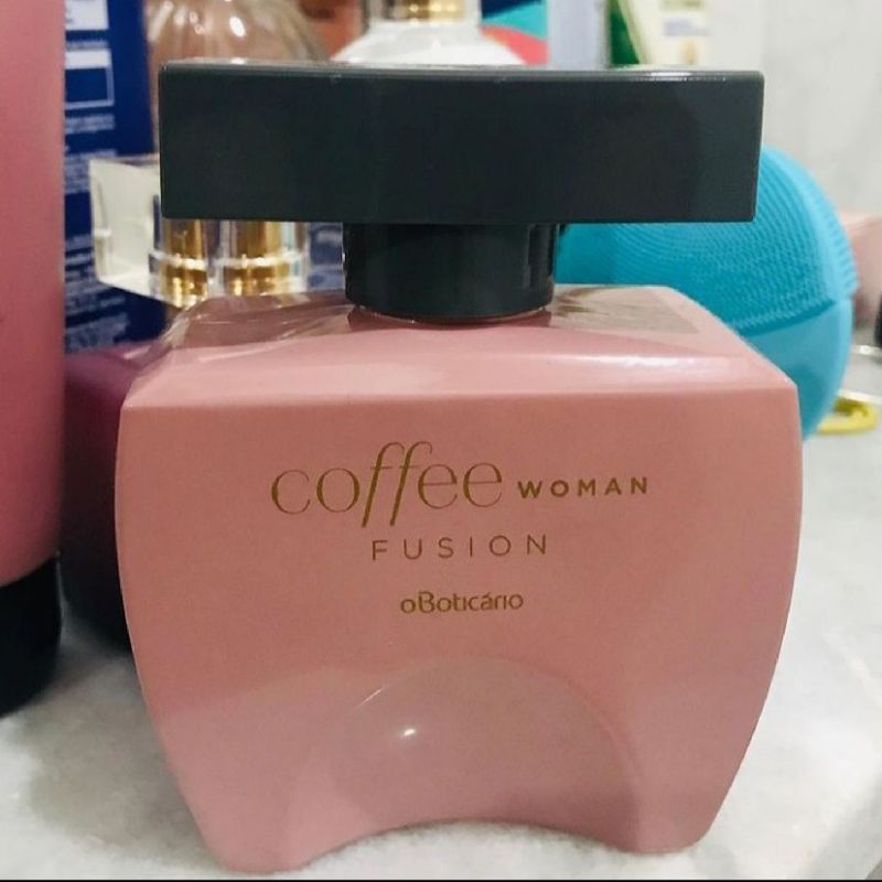 Coffee Woman Fusion Cheio O Esmalte do Vidro