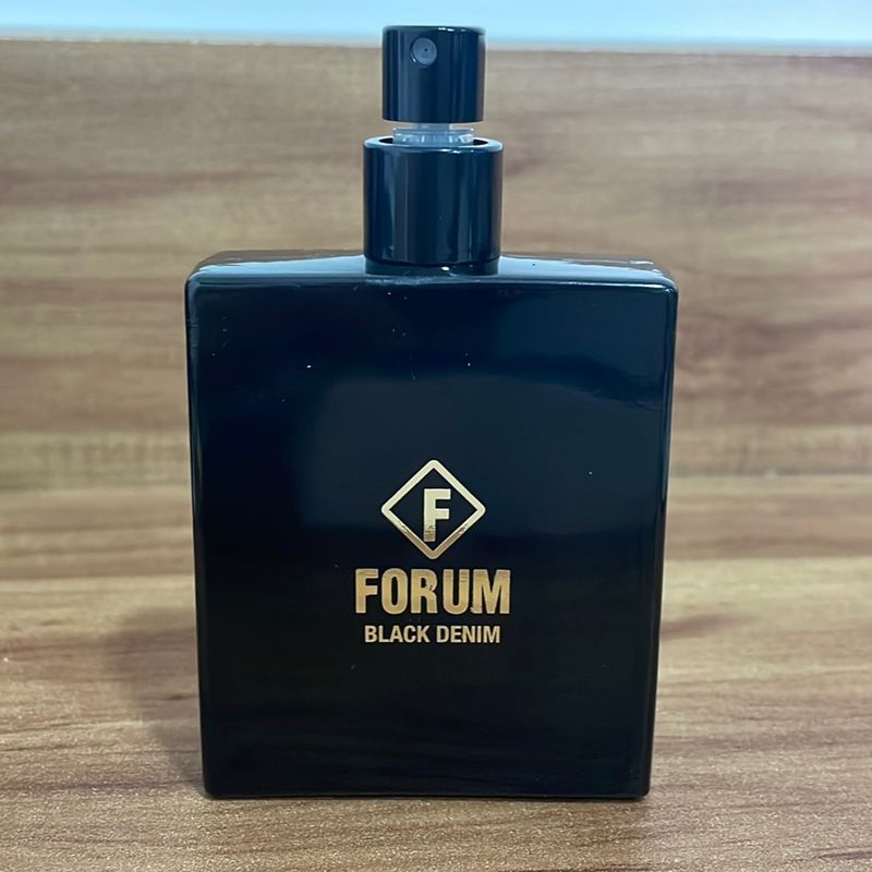 Perfume Água de Cheiro Forum Black Denim Compartilhado 50ML - Shopping Azul  Fidelidade