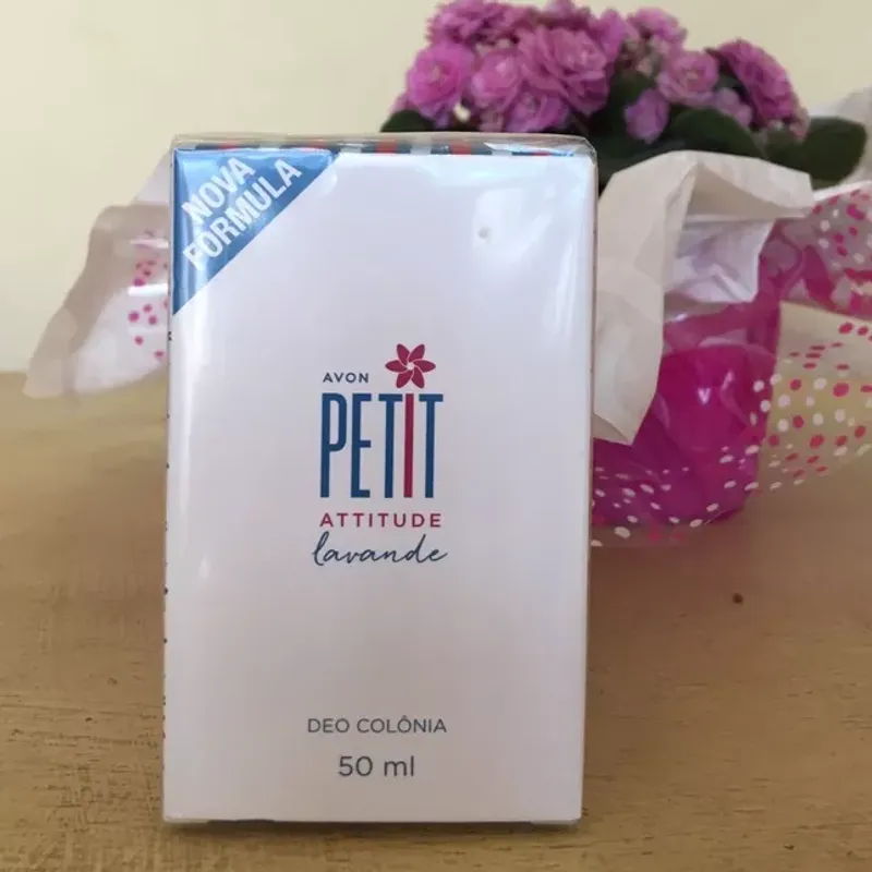 Colônia Petit Atitude Lavanda Avon, Perfume Feminino Avon Nunca Usado  88810487