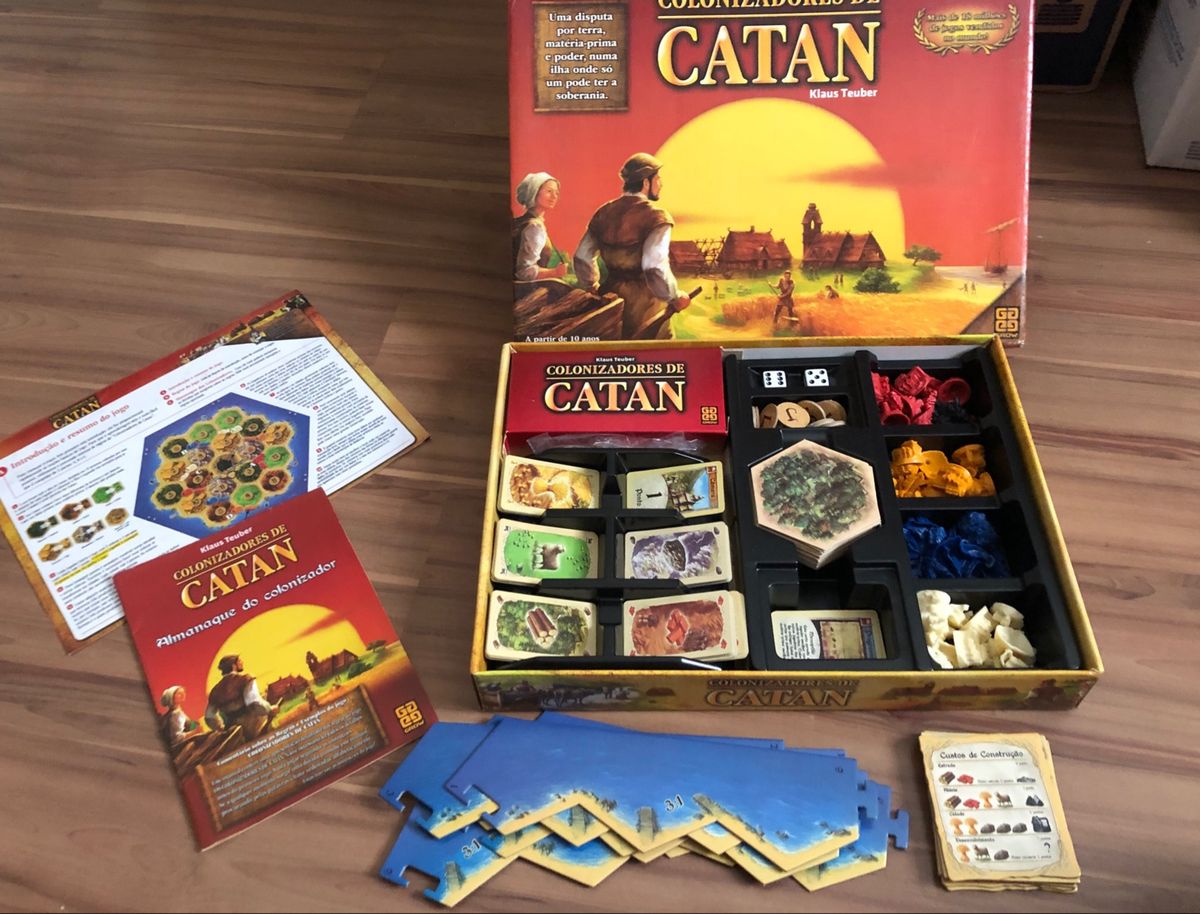 Colonist inspira-se no jogo de tabuleiro Settlers of Catan e pode