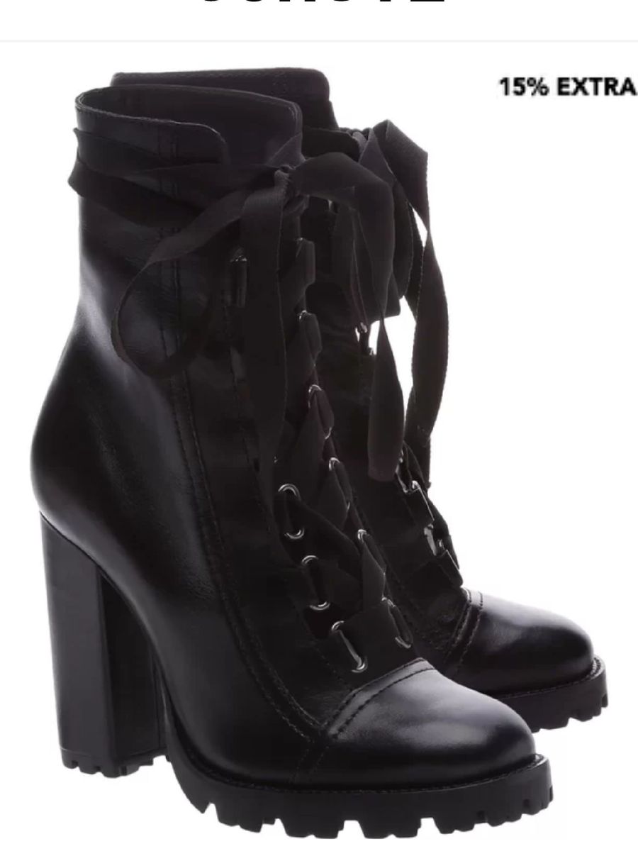 schutz combat boot lace up