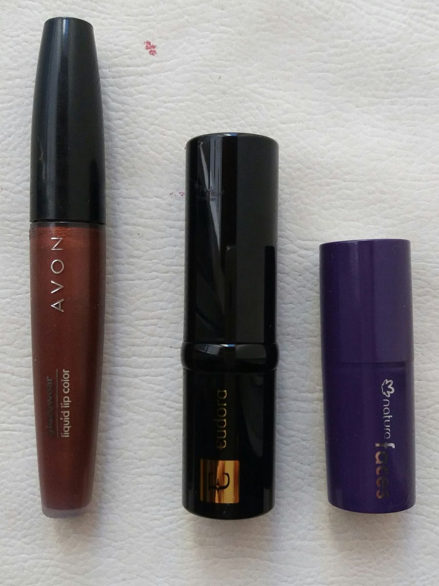 combo batons - maquiagem natura-avon-e-eudora