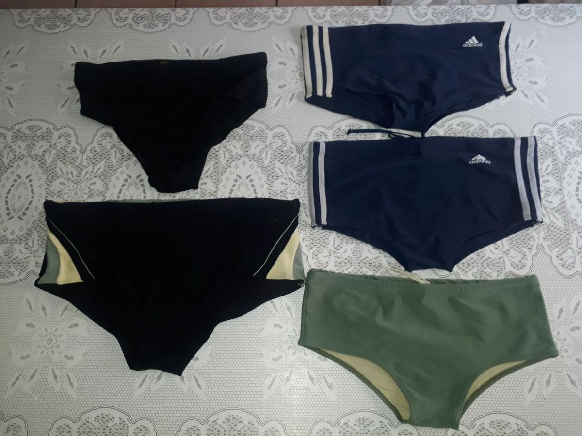 Combo com 6 Sungas Adidas Originais, Roupa Esportiva Masculino Adidas  Usado 90593292